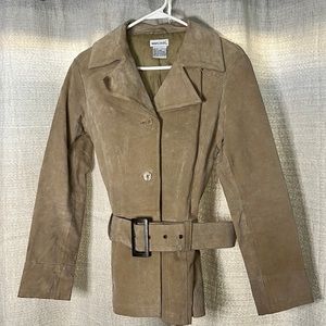 Vintage Y2K Wet Seal Leather Jacket